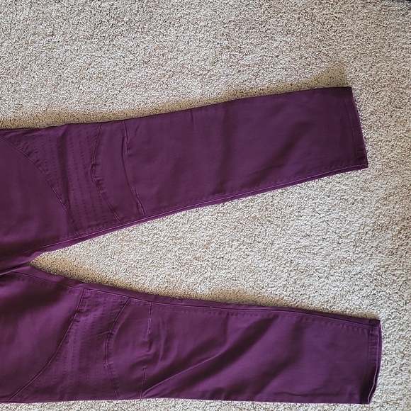 Purple moto skinny jeans - brand new - Picture 3 of 7